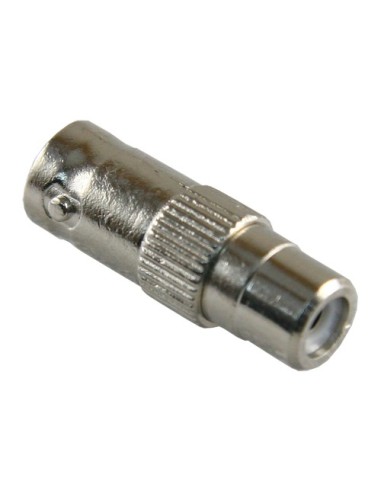 CONECTOR SAFIRE - BNC HEMBRA - RCA HEMBR