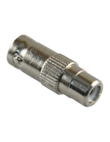 CONECTOR SAFIRE - BNC HEMBRA - RCA HEMBRA - 28 MM (FO) - 10 MM (AN) - 5 G