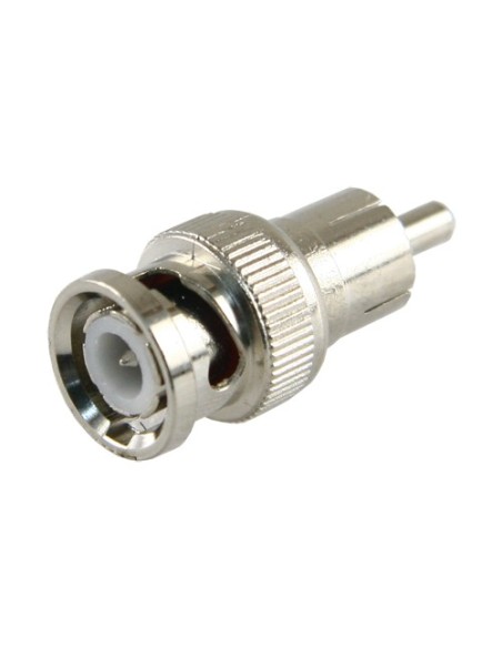CONECTOR SAFIRE - BNC MACHO - RCA MACHO - 32 MM (FO) - 13 MM (AN) - 8 G