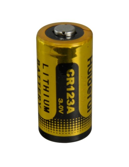 SAFIRE - PILA CR123A - VOLTAJE 3.0 V - LITIO - CAPACIDAD NOMINAL 1600 MAH - COMPATIBLE CON PRODUCTOS DEL CATÁLOGO