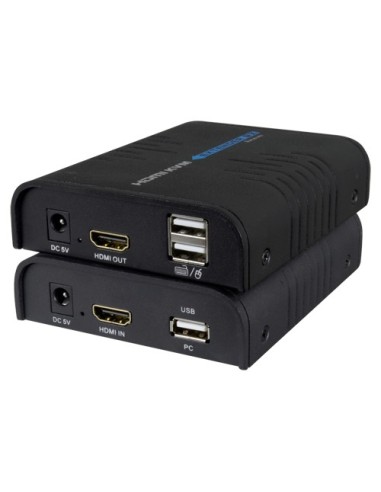 HDMI SIGNAL KVM EXTENDER - RANGE 120 M - FHD RESOLUTION - ALLOWS 1 CONNECTIONS:M