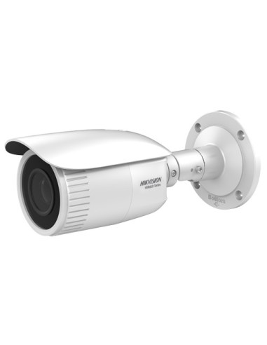 CÁMARA BULLET IP HIKVISION - GAMA HIWATCH | MICROSD 128 GB - 4 MP | LENTE MOTORIZADO 2.8~12 MM - IR 30 M | WDR 120DB  - POE | H.