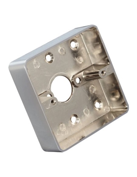 CAJA PARA PULSADOR - COMPATIBLE CON SELECCIÓN DE PRODUCTO - INSTALACIÓN EN SUPERFICIE - FABRICADO EN ALEACIÓN DE ZINC - RESISTEN