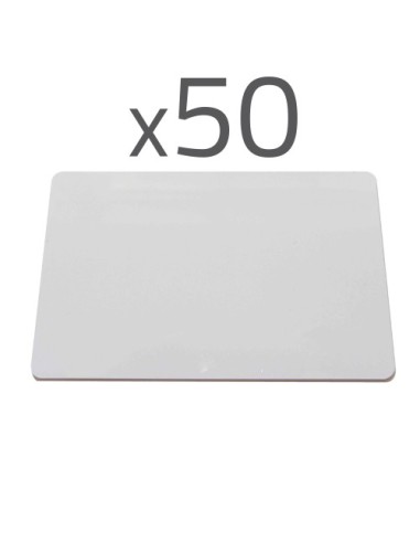 TARJETA DE PROXIMIDAD - ID POR RADIOFRECUENCIA | MEMORIA 1K - MF PASIVO | FORMATO CR80 - ALTA FRECUENCIA 13.56 MHZ - APTA PARA I