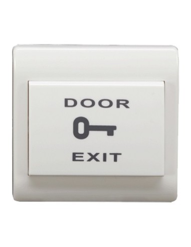 PULSADOR DE LIBERACIÓN DE PUERTA - USO PROFESIONAL - TESTADO 500.000 USOS - NO/NC/COM | EMPOTRADO - MEDIDAS 86 (AL) X 86 (AN) X