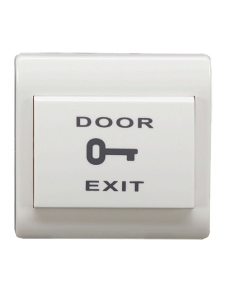 PULSADOR DE LIBERACIÓN DE PUERTA - USO PROFESIONAL - TESTADO 500.000 USOS - NO/NC/COM | EMPOTRADO - MEDIDAS 86 (AL) X 86 (AN) X