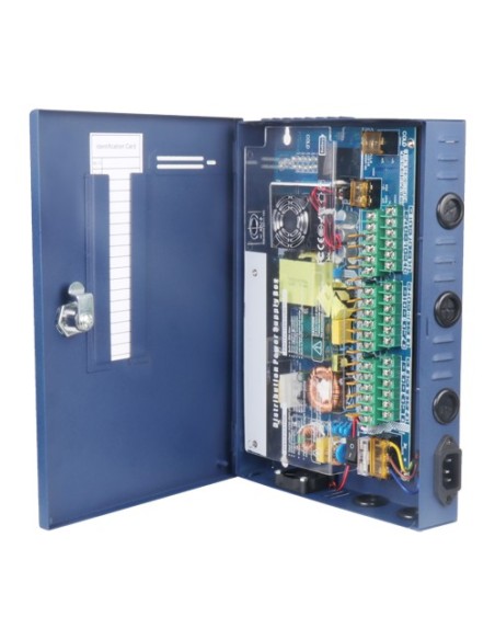 CAJA DE DISTRIBUCIÓN DE ALIMENTACIÓN SLIM - 1 ENTRADA AC 220 V 5OHZ - 18 SALIDAS POR PAR DE COBRE - PROTECCIÓN POR FUSIBLE REARM