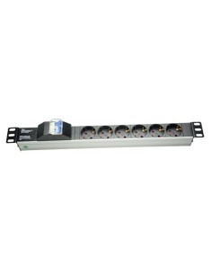 POWER STRIP - DESIGNED FOR STANDARDIZED RACKS OF 19" - 6 OUTPUTS UP TO 250VAC / 16 A MAX. - SIZE 1U FOR EASY INSTALLATION - AUT