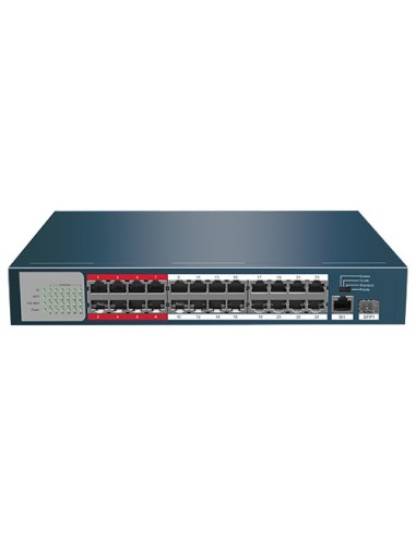 SWITCH POE 24 PUERTOS POE + GIGABIT COMB