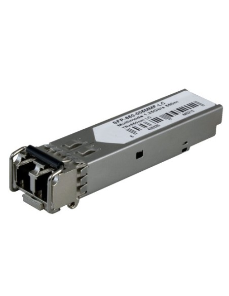 MÓDULO TRANSCEPTOR SFP - TRX 850 NM - FIBRA MULTIMODO - CONECTOR LC DÚPLEX - MÁXIMO 550 M - 1.25GB/S - 1000BASE-SX