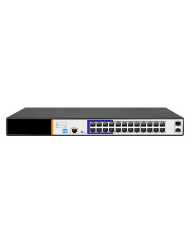 SWITCH POE - 24 PUERTOS POE + 2 GIGABIT