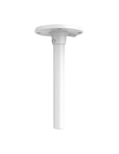 SOPORTE DE PARED - PARA DOMOS MOTORIZADAS - APTO PARA USO EN EXTERIOR - COLOR BLANCO |  223 MM (AL) X 110 MM (DIÁMETRO) - PASADO