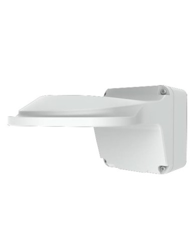 SOPORTE DE PARED - CAJA DE CONEXIONES - APTO PARA USO EN EXTERIOR - COLOR BLANCO | 125 MM (AL) X 125 (AN) X 233 (FO) - COMPATIBL