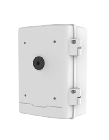 CAJA DE CONEXIONES - PARA DOMOS MOTORIZADAS - APTO PARA USO EN EXTERIOR - COLOR BLANCO - PASADOR DE CABLES - 296 MM (AL) X 244 (