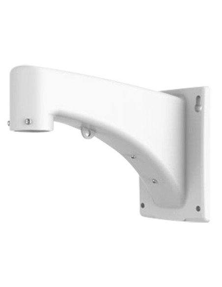 SOPORTE DE PARED - PARA DOMOS MOTORIZADOS - APTO PARA USO EN EXTERIOR - COLOR BLANCO - PASADOR DE CABLES - 216 MM (AL) X 141 (AN