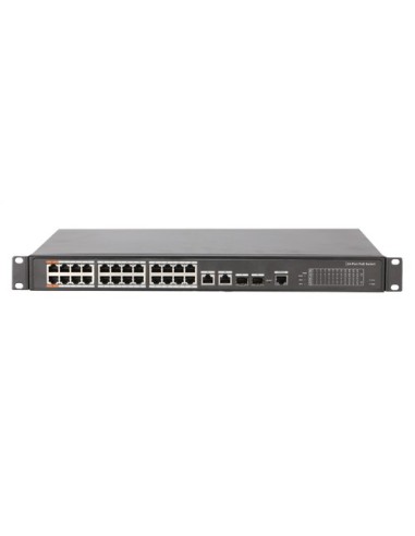 SWITCH POE X-SECURITY GESTIONABLE - 24 P