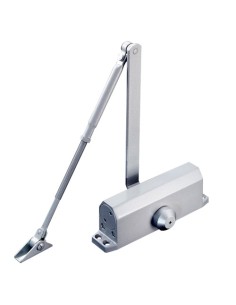 CIERRAPUERTAS - PARA APERTURA IZQUIERDA O DERECHA - MATERIAL METÁLICO - PUERTAS HASTA 100 KG - DOS VELOCIDADES DE CIERRE - 72 (A