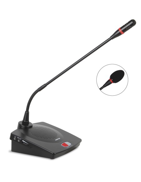 MICROFONO PRESIDENTE PARA SISTEMA DE CONFERENCIAS AMPLIFICADO FONESTAR SCF-560P