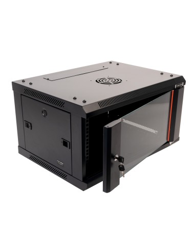 GABINETE DE RACK DE PAREDE 19" 6 U FONESTAR 020-ZM-ZM