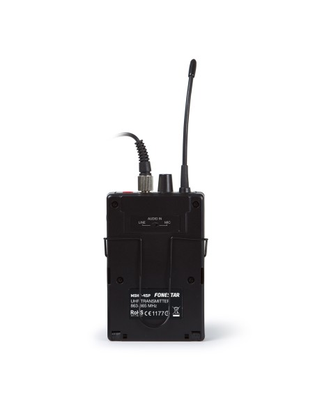 MICROFONO WIRELESS UHF A CINGHIA FONESTAR LIGNUM-12SUB