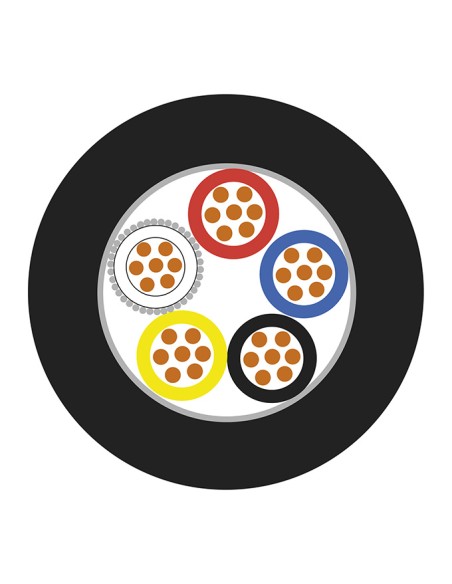 CABEL RETRACTIL PARA RESPUESTO DE MICROFONO DE COMUNICACIONES FONESTAR 2356