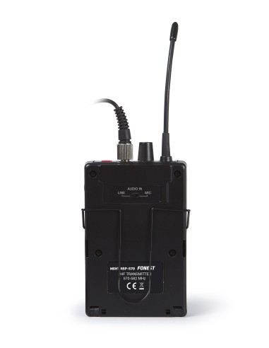 MICRO À CEINTURE SANS FIL UHF FONESTAR LIGNUM-12SUB