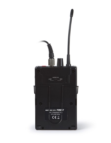 MICROFONO INALAMBRICO DE PETACA UHF FONESTAR MSHT-45P-570