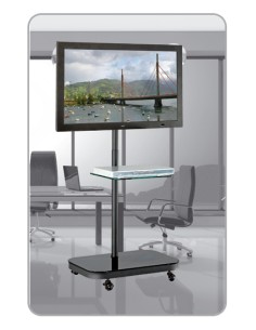 SOPORTE TV ORIENTABLE DE SUELO FONESTAR 2