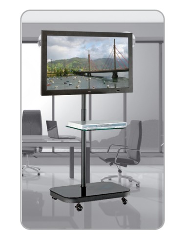 SOPORTE TV ORIENTABLE DE SUELO FONESTAR