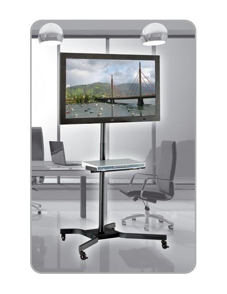 SOPORTE TV ORIENTABLE DE SUELO FONESTAR