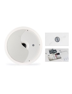 HAUT-PARLEUR DE CAISSON DE PLAFOND À TRANSFORMATEUR DE LIGNE 100 V FONESTAR 020-ZM-ZM 2