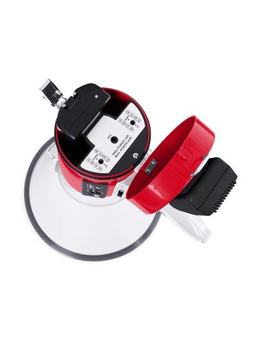 MEGAFONE COM SIRENE, PLAYER USB/SD, GRAVADOR E MICROFONE PORTÁTIL FONESTAR LIGNUM-12SUB