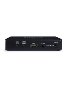 COMPOSITE-VIDEO ODER S-VIDEO UND STEREO-AUDIO-ZU-HDMI-KONVERTER. FONESTAR 020-ZM-ZM 2