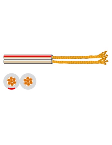 DOPPELADRIGE LAUTSPRECHERKABELROLLE FONESTAR 020-ZM-ZM