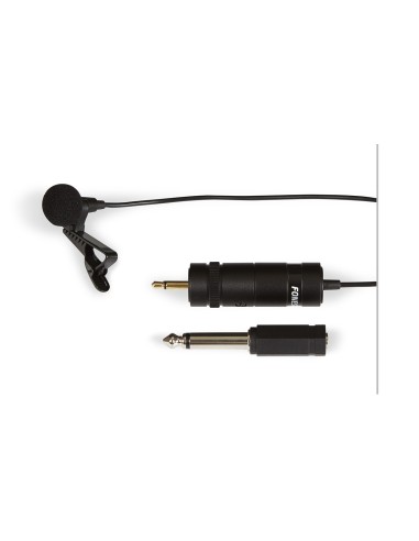 MICROPHONE À CONDENSATEUR ET ADAPTATEUR DENTRÉE POUR MICROPHONE DYNAMIQUE FONESTAR 020-ZM-ZM
