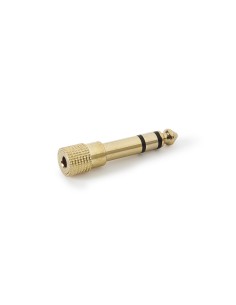 3,5 MM STEREO-WEIBBUCHSE ZU 6,3 MM STEREO-MÄNNCHEN-ADAPTER FONESTAR 020-ZM-ZM