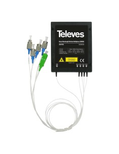 MULTIPLEXOR/DEMULTIPLEXOR OPTICO DWDM (ELEVADA SENSIBILIDAD EN 1550NM) TELEVES 234755