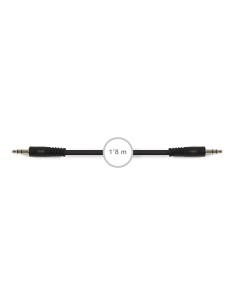 CABLE SEÑAL DE AUDIO JACK 3'5 MM ESTEREO MACHO A JACK 3'5 MM ESTEREO MACHO FONESTAR AA-729