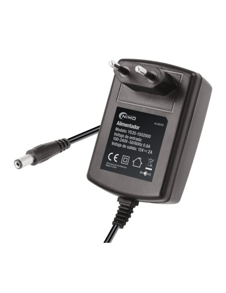 ALIMENTADOR ELECTRONICO UNIVERSAL 15VCC/2,0A ALM055