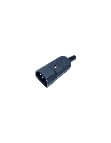 CONECTOR DE ALIMENTACIÓN CA IEC 60320 C14 MACHO FONESTAR S-330