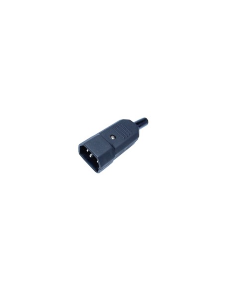 CONECTOR DE ALIMENTACION CA IEC 60320 C14 MACHO FONESTAR S-330