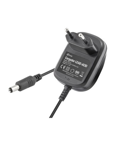 CARGADOR BATERIAS DE PLOMO 6V/1A CAR012