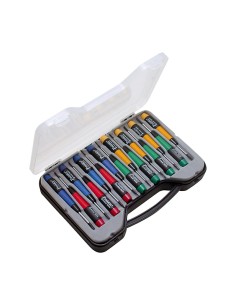 JUEGO DE 15 DESTORNILLADORES DE PRECISIÓ 2