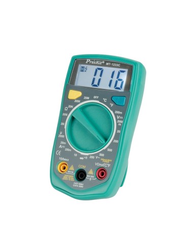 MULTIMETRO DIGITAL 3 1/2 DIGITOS CON TES