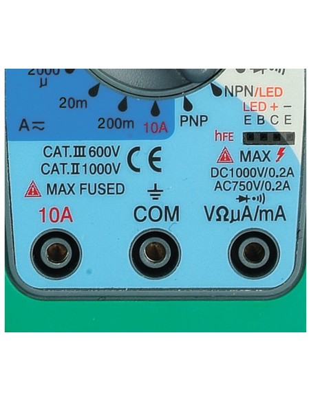 MULTIMETRO DIGITAL PARA USO GENERAL