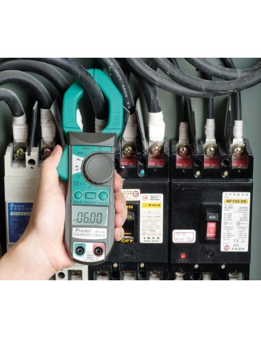 PINZA AMPERIMETRICA MULTIFUNCION 400A CA/CC MUL018