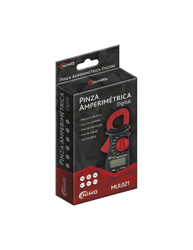 PINZA AMPERIMETRICA MULTIFUNCION 400A CA MUL021