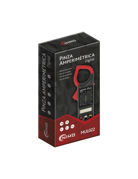 PINZA AMPERIMETRICA MULTIFUNCION, 1000A CA MUL022