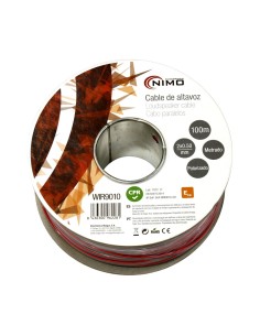 CABLE PARA ALTAVOZ 2X0.5MM, ROJO-NEGRO 1 2