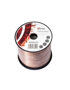 CABLE PARA ALTAVOZ 2X0.5MM, TRANSPARENTE 2